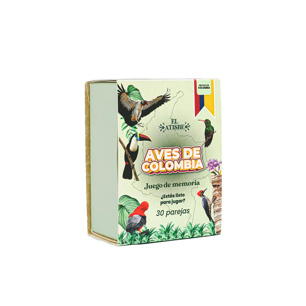 Juego de Memoria Aves de Colombia