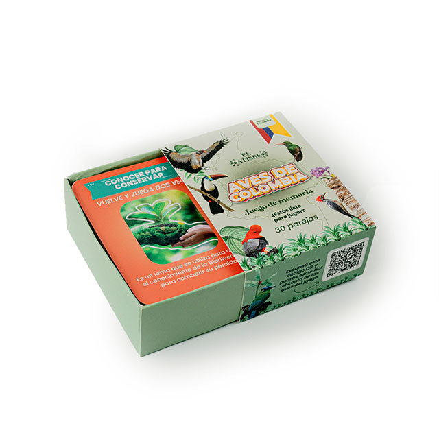 Juego de Memoria Aves de Colombia