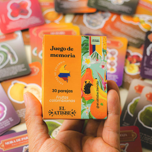 Juego de memoria de Frutas Colombianas