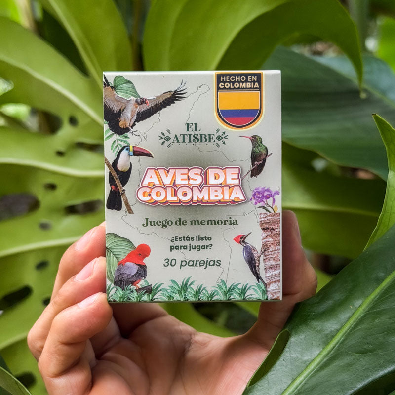 Juego de Memoria Aves de Colombia