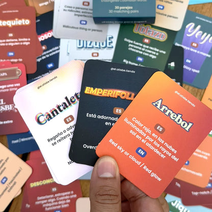 Juego de Memoria Palabras Colombianas