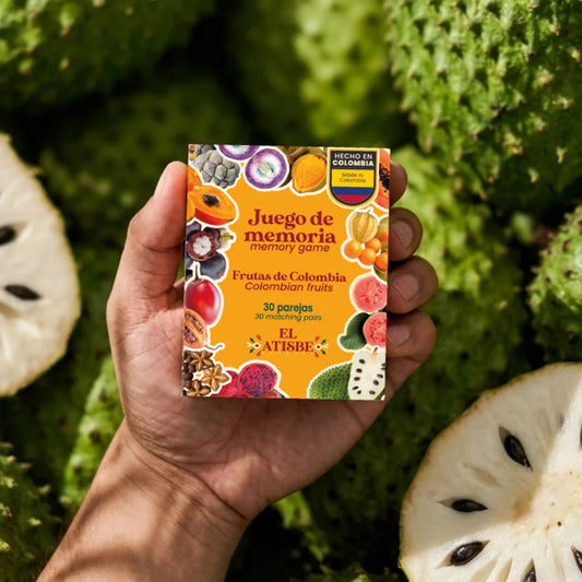 Juego de memoria de Frutas Colombianas
