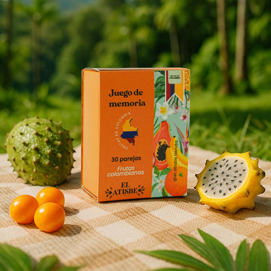 Juego de memoria de Frutas Colombianas